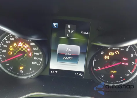 2019 Mercedes-Benz Amg Glc 43 Coupe 4Matic из США, поврежденный, VIN WDC0J6EB8KF504980